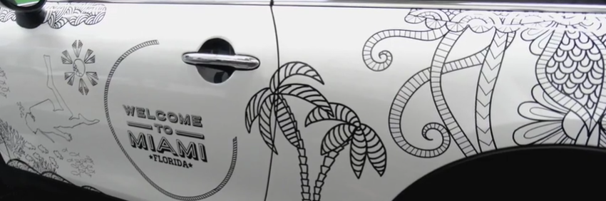 Car wrapping installer