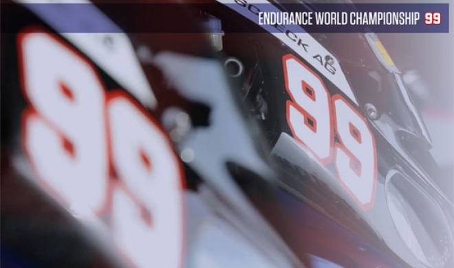 Electroluminescent race numbers light off