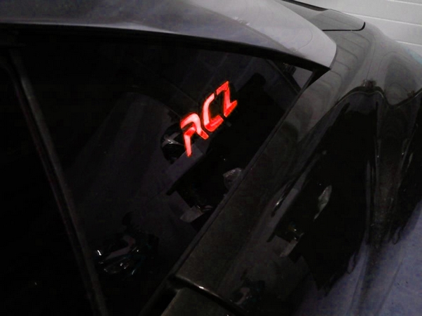 EL windows stickers
