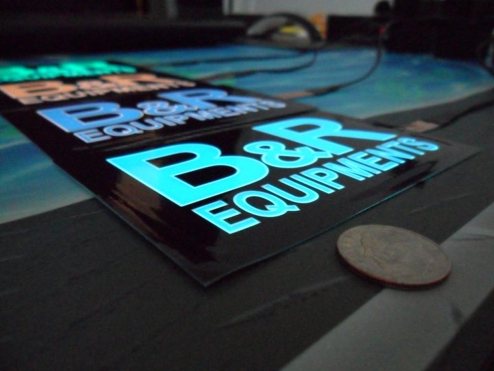 electroluminescent free sample
