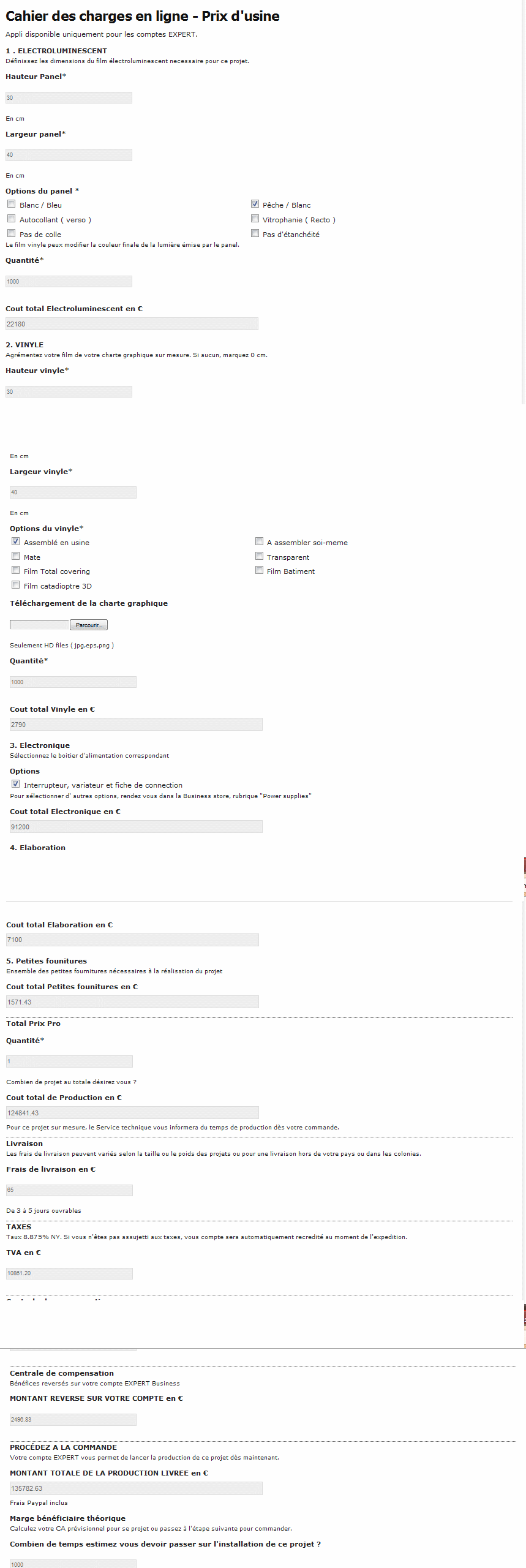 products calculator apps
