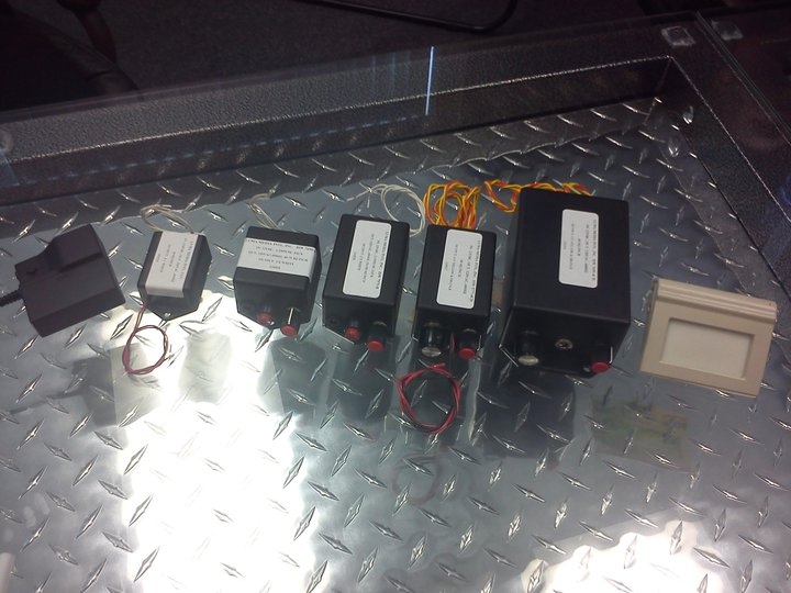 Electroluminescent control unit