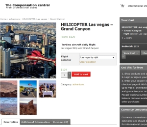 travel helicopter compensation central