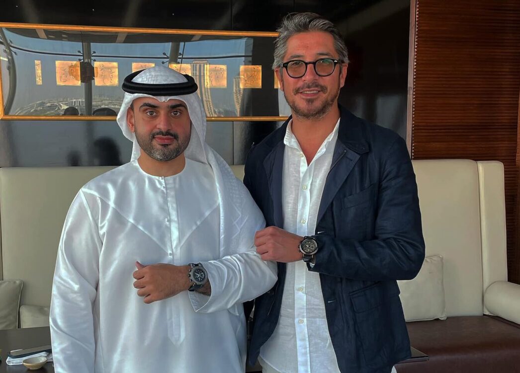 UAE Emirates men watch