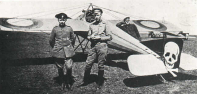 Tete de mort avion