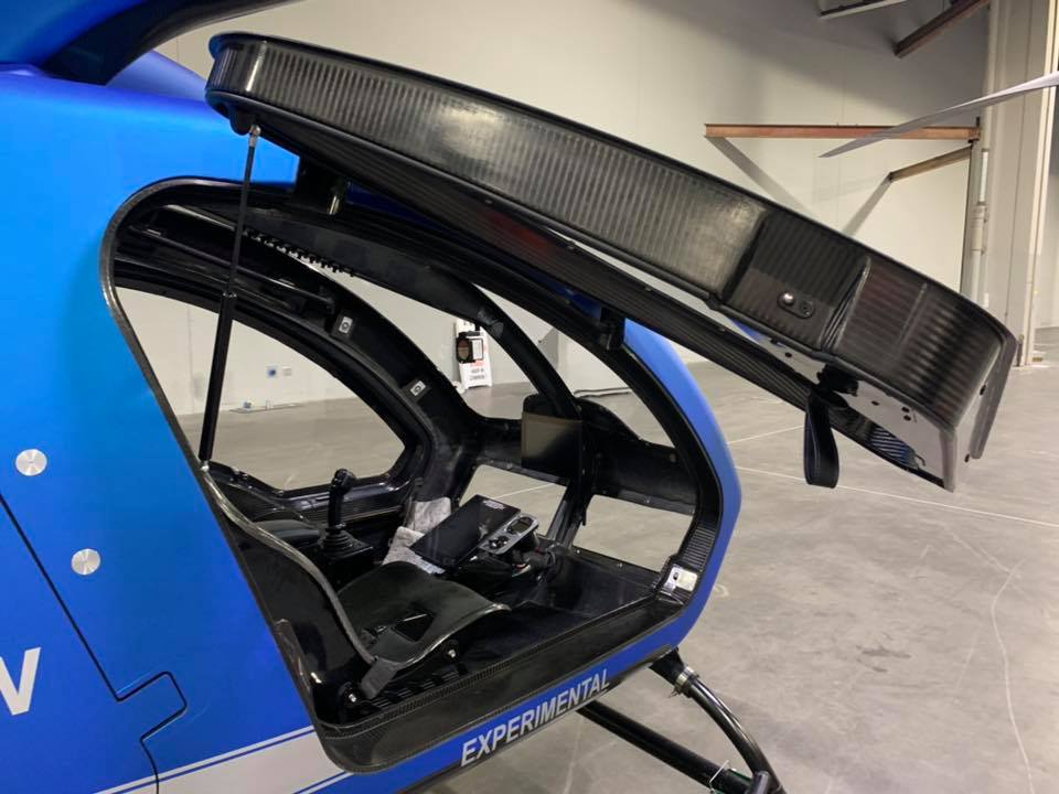surefly manned drone Cockpit manned drone 2019