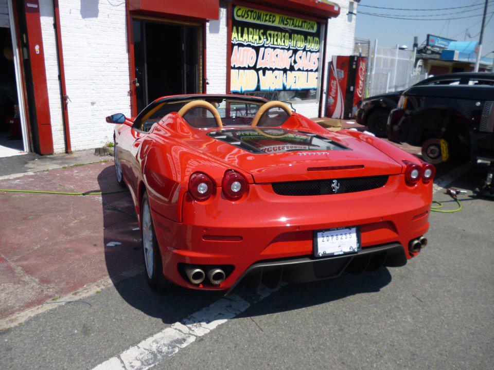 Ferrari F430 spider Brooklyn NY
