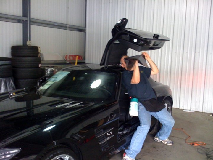 NY Tinting SLR door butterfly