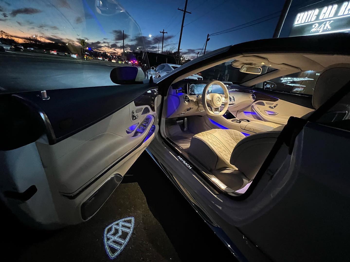 Luxury exotic convertible