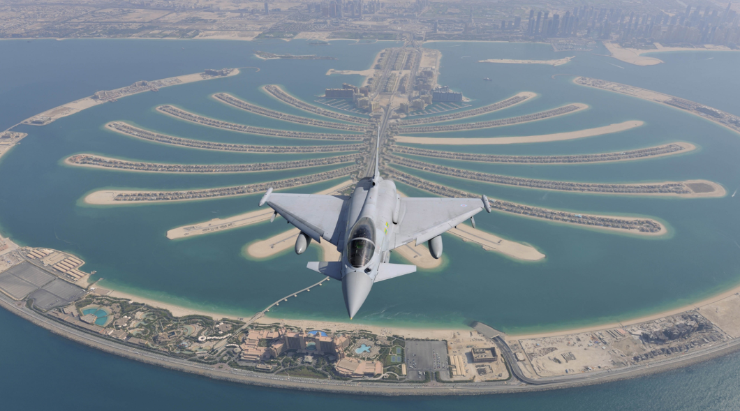 Dubai leyde jetfighter