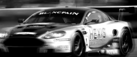 Adhesive aston martin FIA wheel-gunners