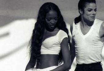 naomi campbell and michael jackson in the closet