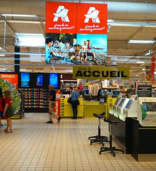 France mall ads