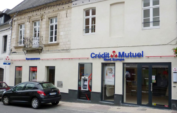 Credit mutuel tourcoing advertiser Signs 59