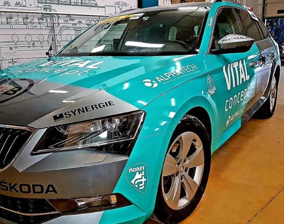 Skoda 44 wrapping