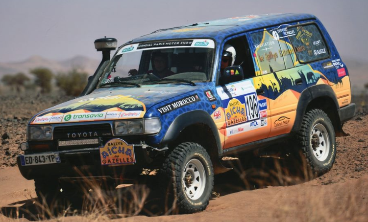 Morocco advertising racing