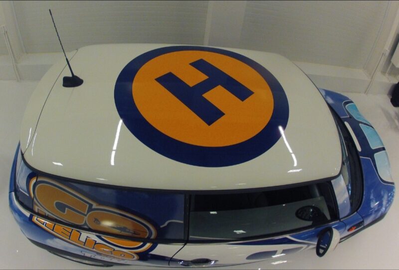 Aerospace Heliport car