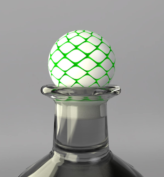 Bacardi bottle cap design
