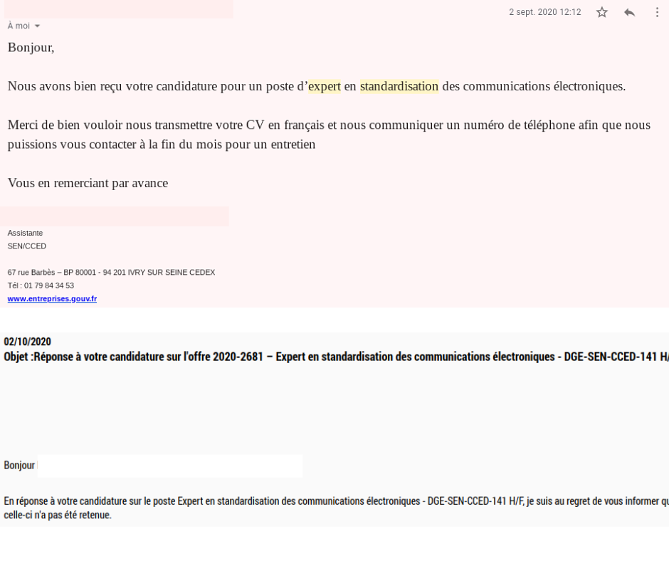 Lettre motivation fonctionnaire