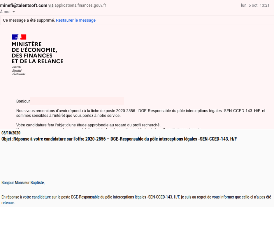 Carriere 5G Fadette
