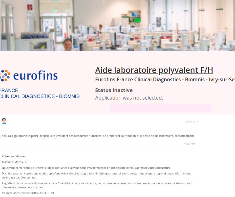 Eurofins hiring