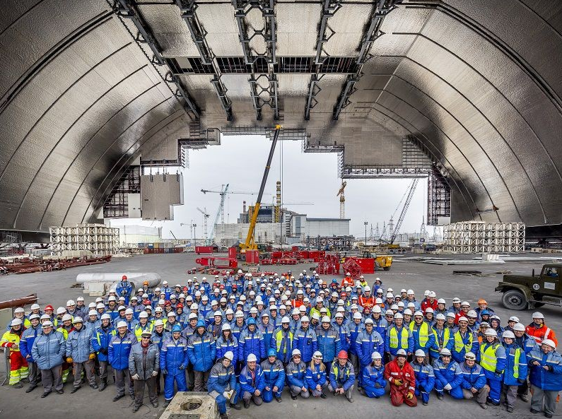 Nuclear radiation shield Construction