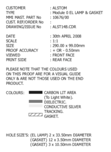 IDF printing instruction